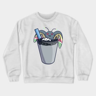 Bubble Tea Mothman Crewneck Sweatshirt